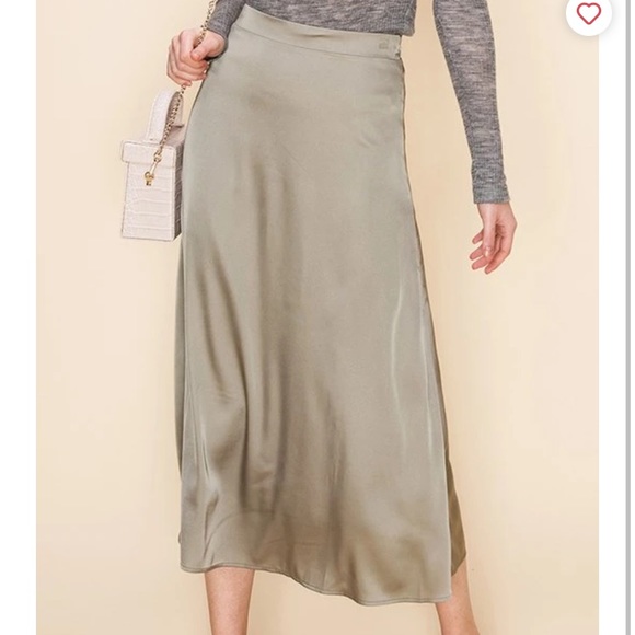 Double Zero Dresses & Skirts - Gorgeous Sage Midi Skirt